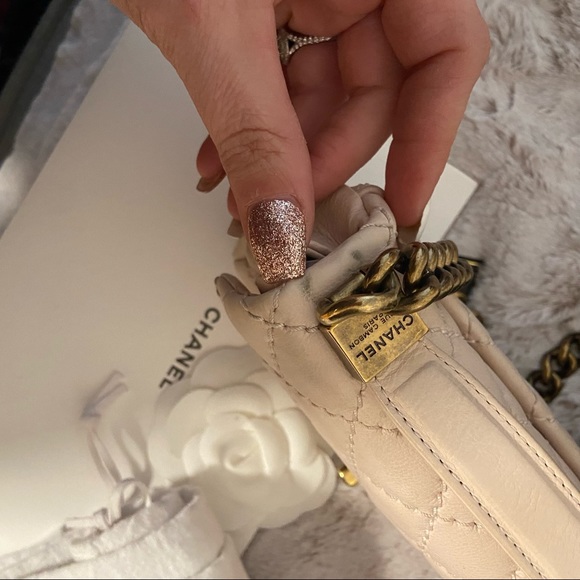 Super limited☀️☀️Chanel classic timeless mini rectangular top handle flap bag - Picture 12 of 16